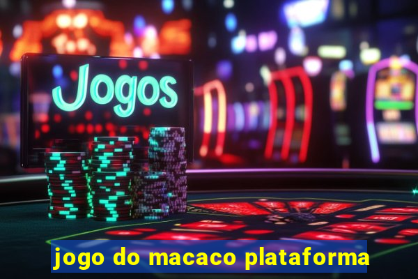 jogo do macaco plataforma