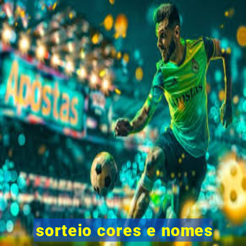 sorteio cores e nomes