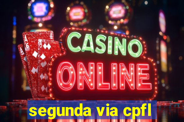 segunda via cpfl